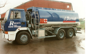 D A Roberts Fuel Tanker